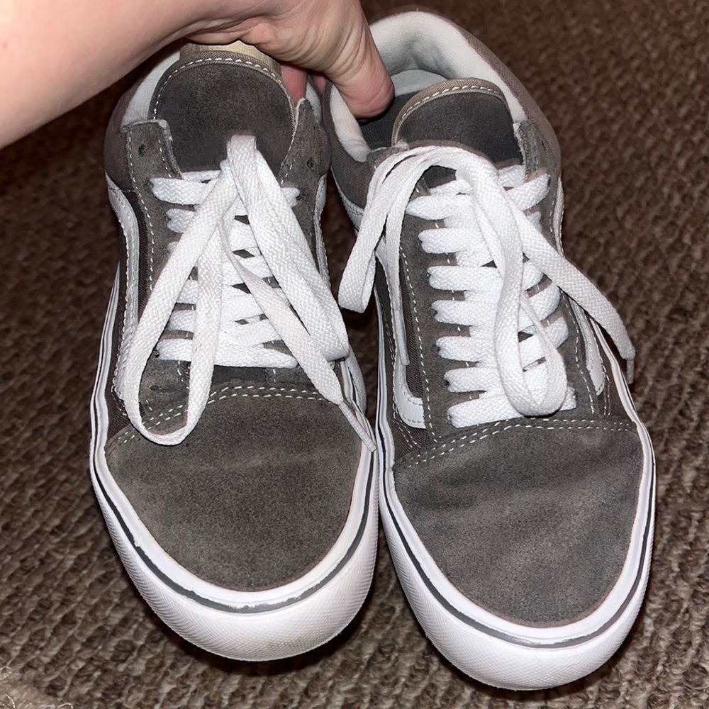 Grey Old Skool Vans